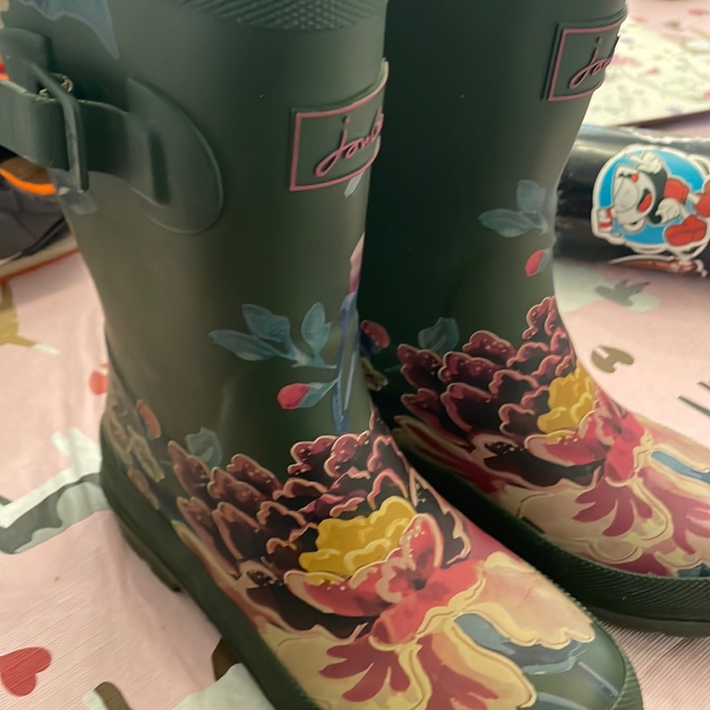 Girls Joules Rainboots size 1
